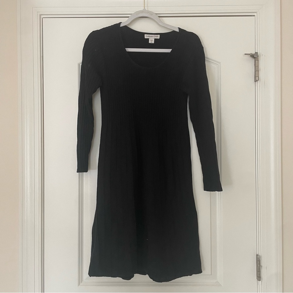 Cold water creek knit sweater dress